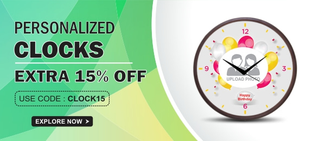 Illustration for article titled Practical way to
promote brand with modern wall clock.